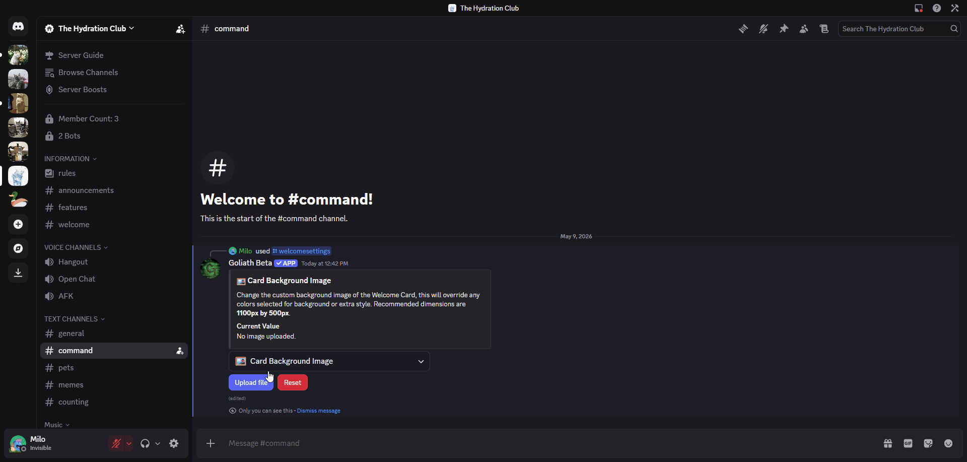Adding a Custom Background